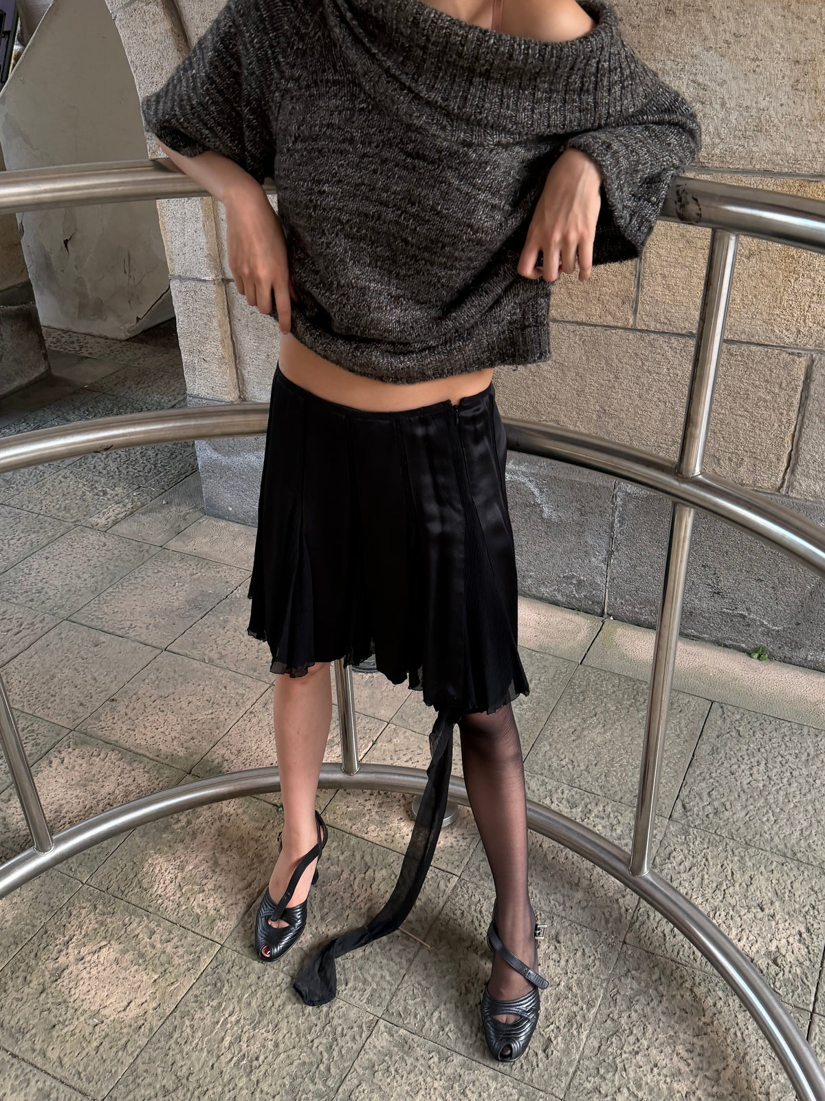 Moschino Black Skirt