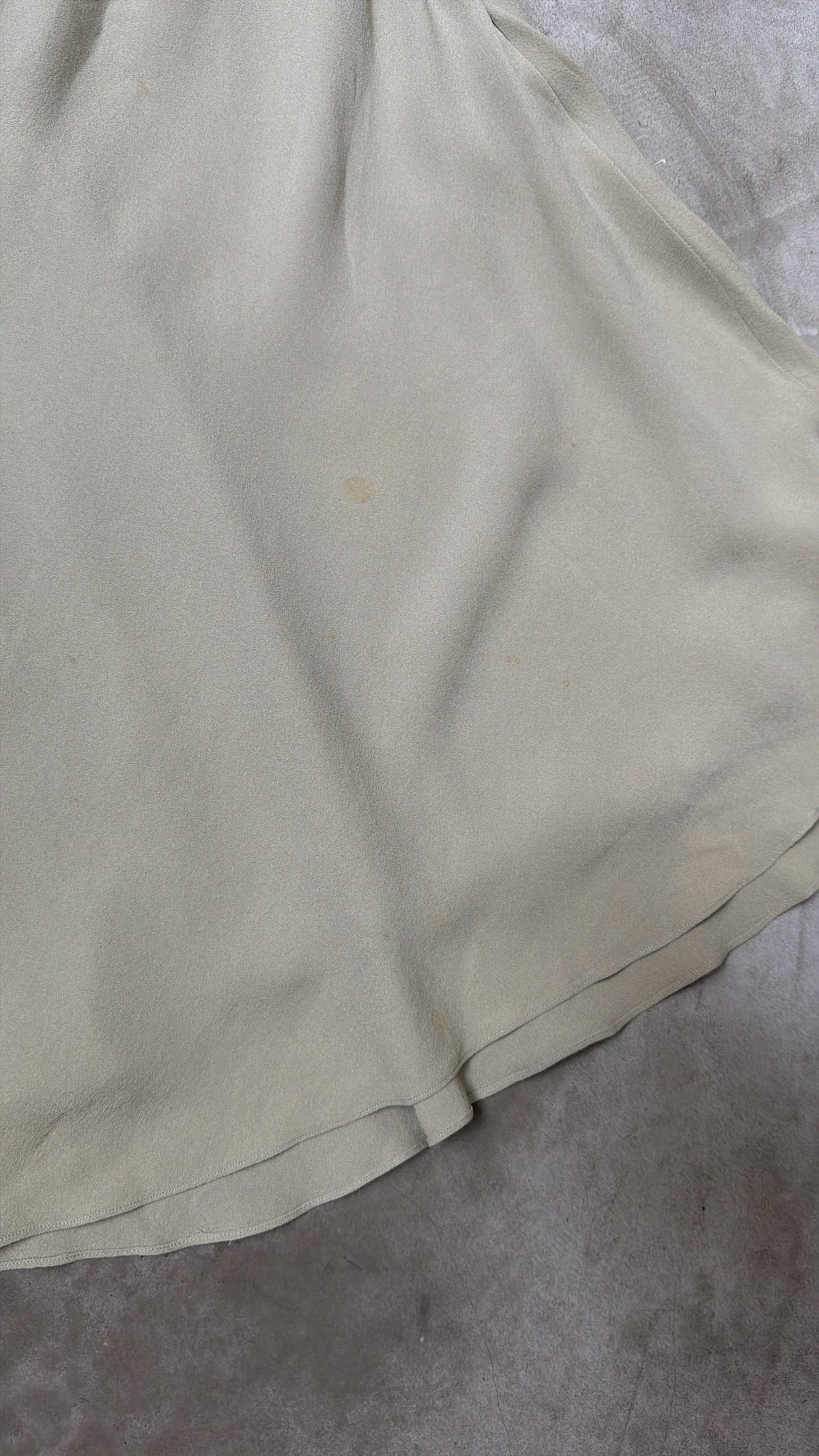 Calvin Klein Sage Green Midi Skirt