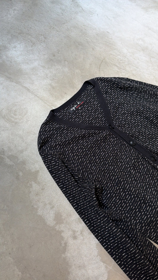 Agnes b. Black Knit Cardigan