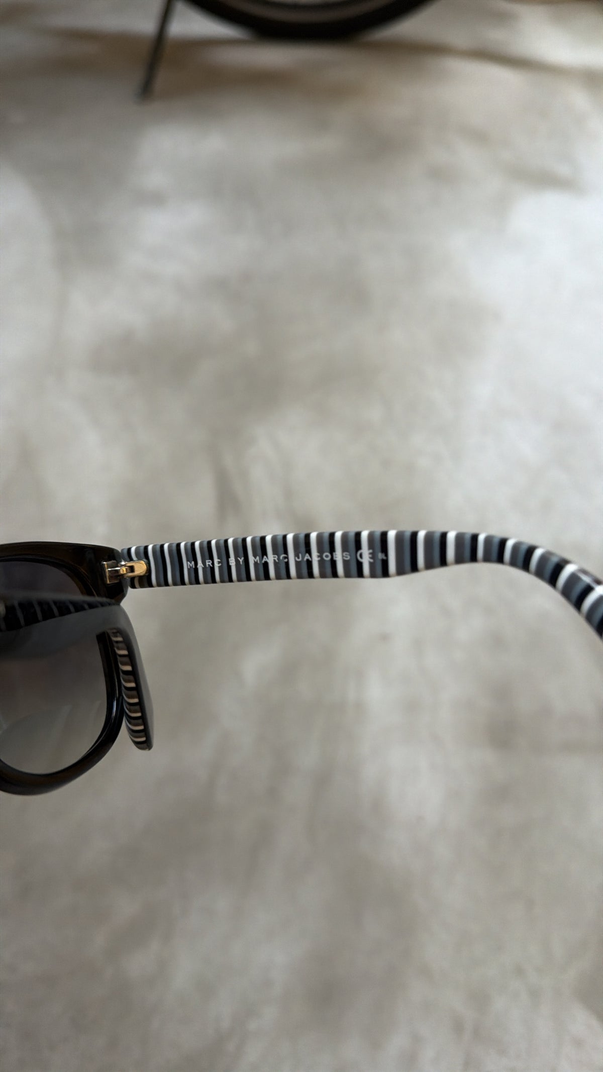 Marc Jacobs Striped Sunglasses