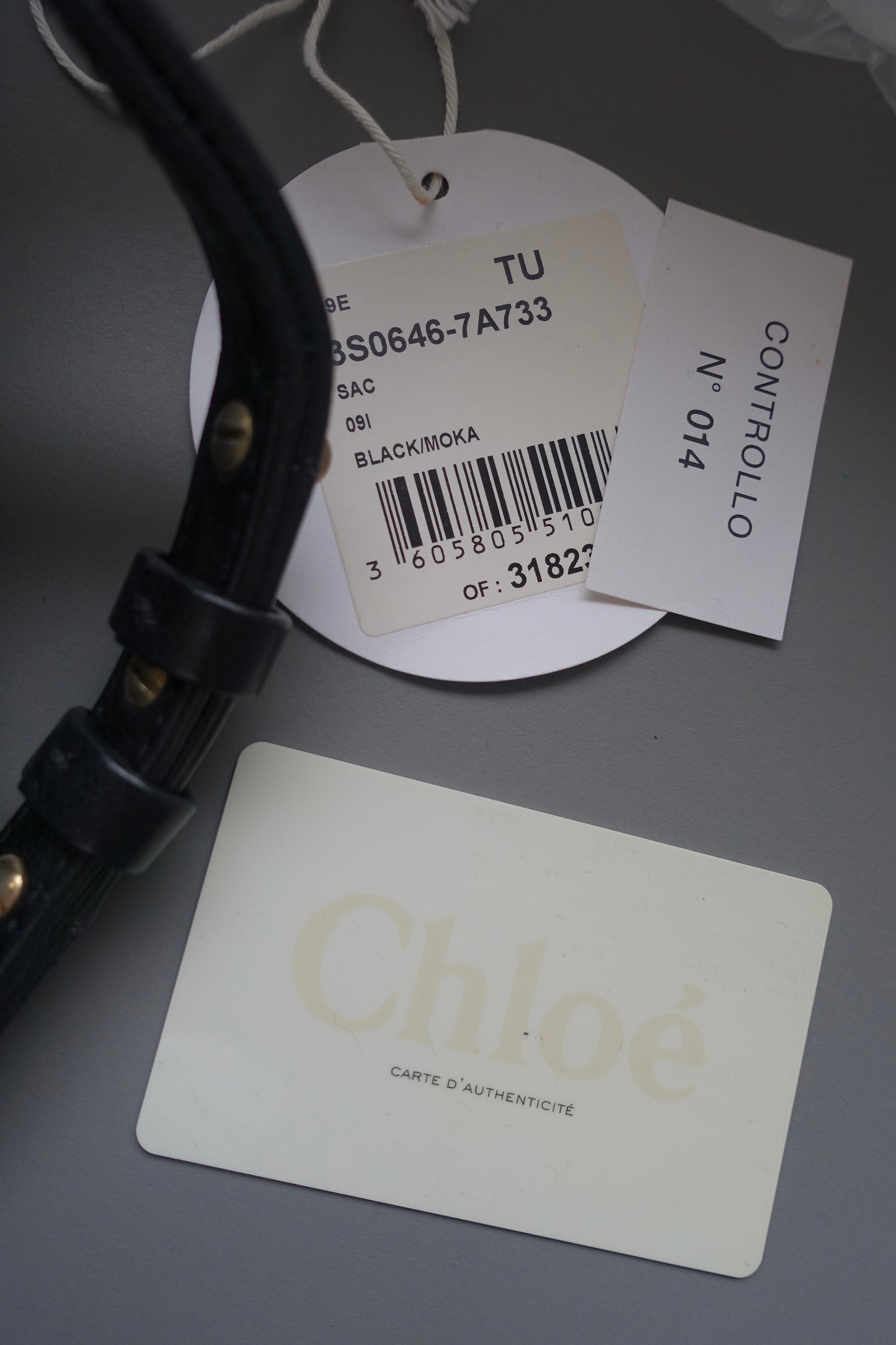 Chloé ehel leather bag
