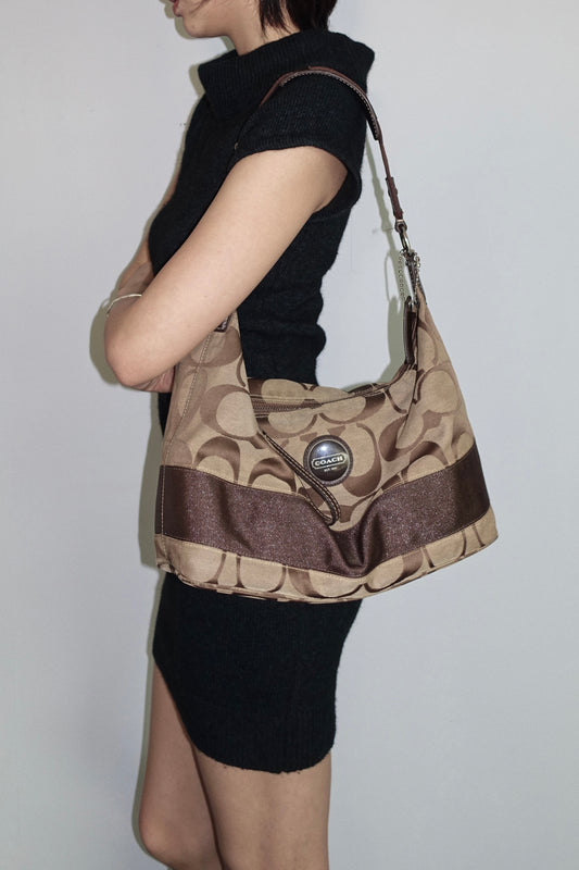 Vintage coach shoulder bag