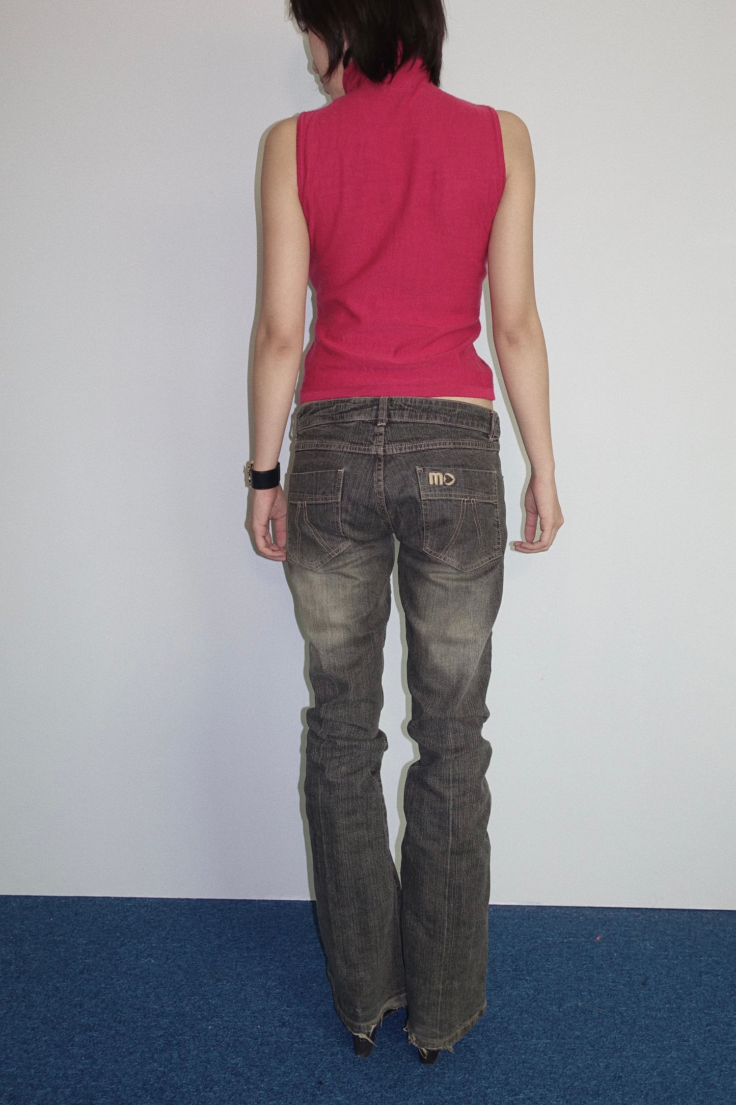 Raspberry 100%wool top