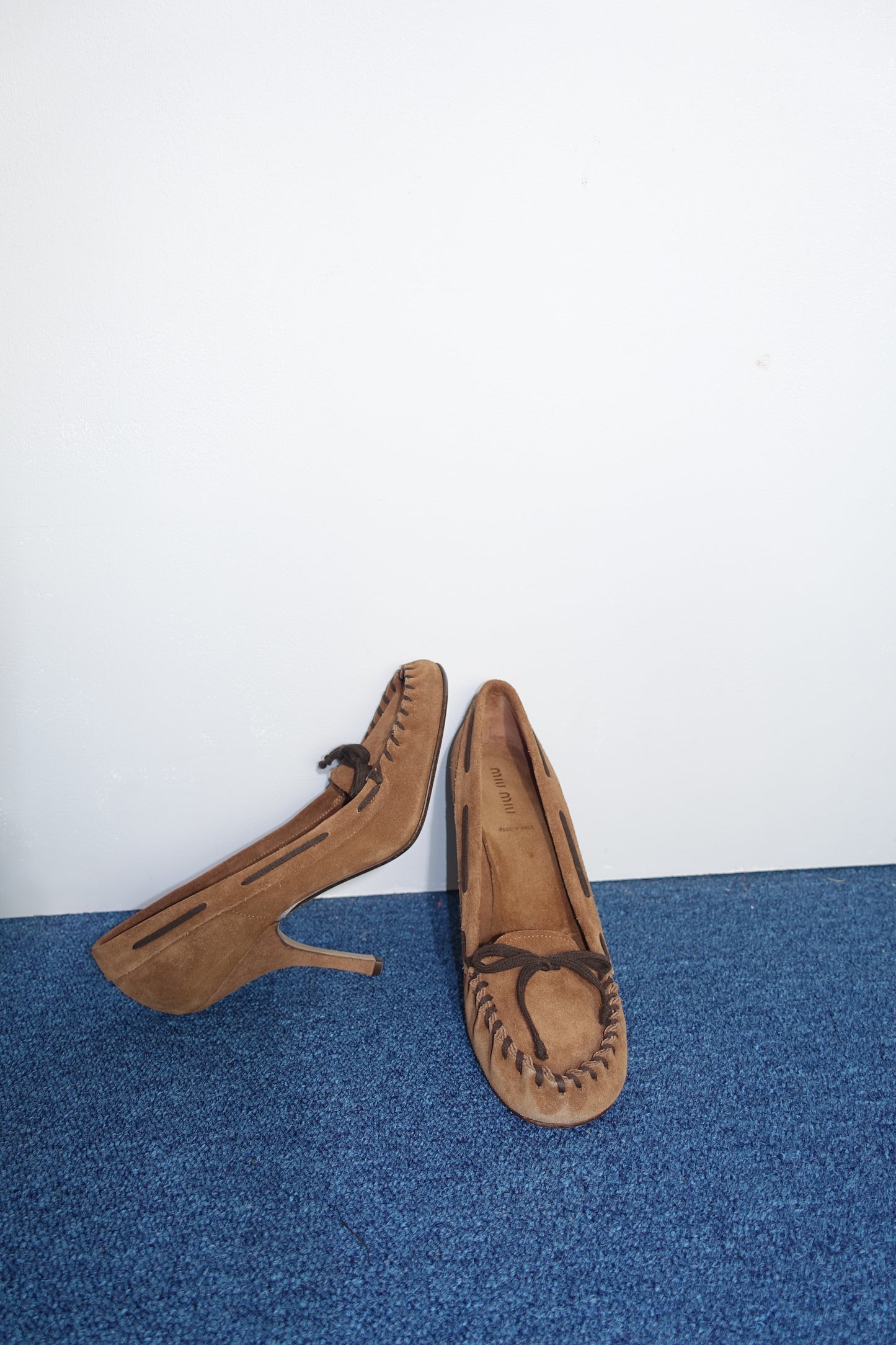 Miu Miu suede pumps