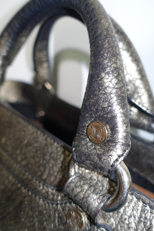 CELINE boogie leather handbag(pre－Phoebe Philo)