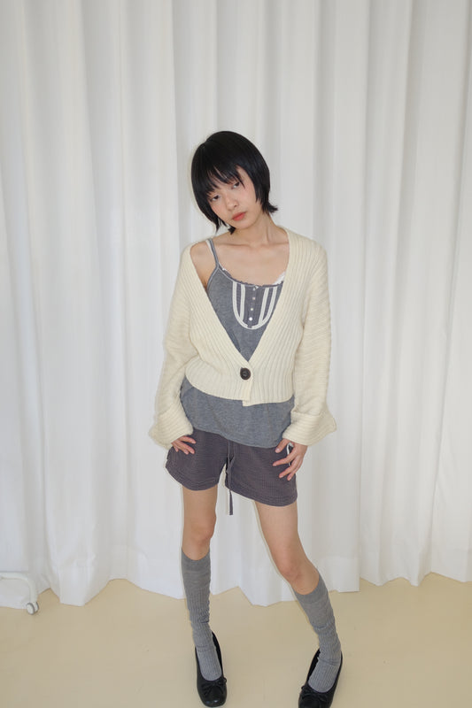 Miss Sixty cropped knit cardigan