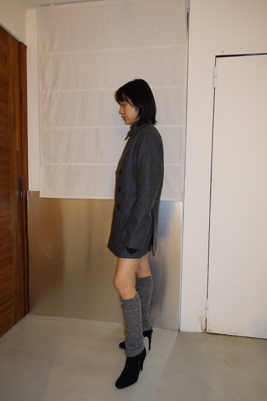 Dirk Bikkembergs wool peacoat