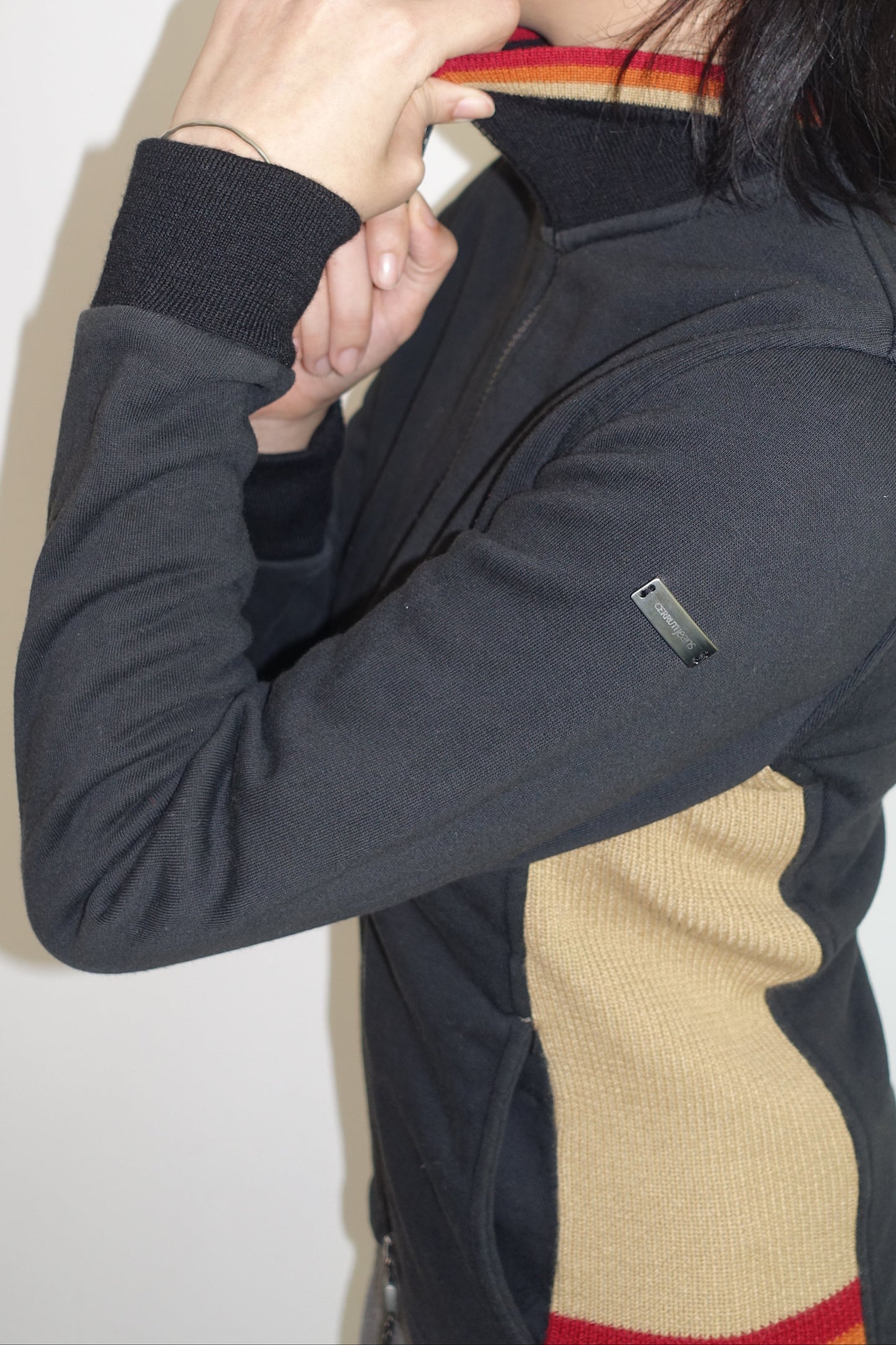 cerruti 1881 jeans zip up jacket窄版外套
