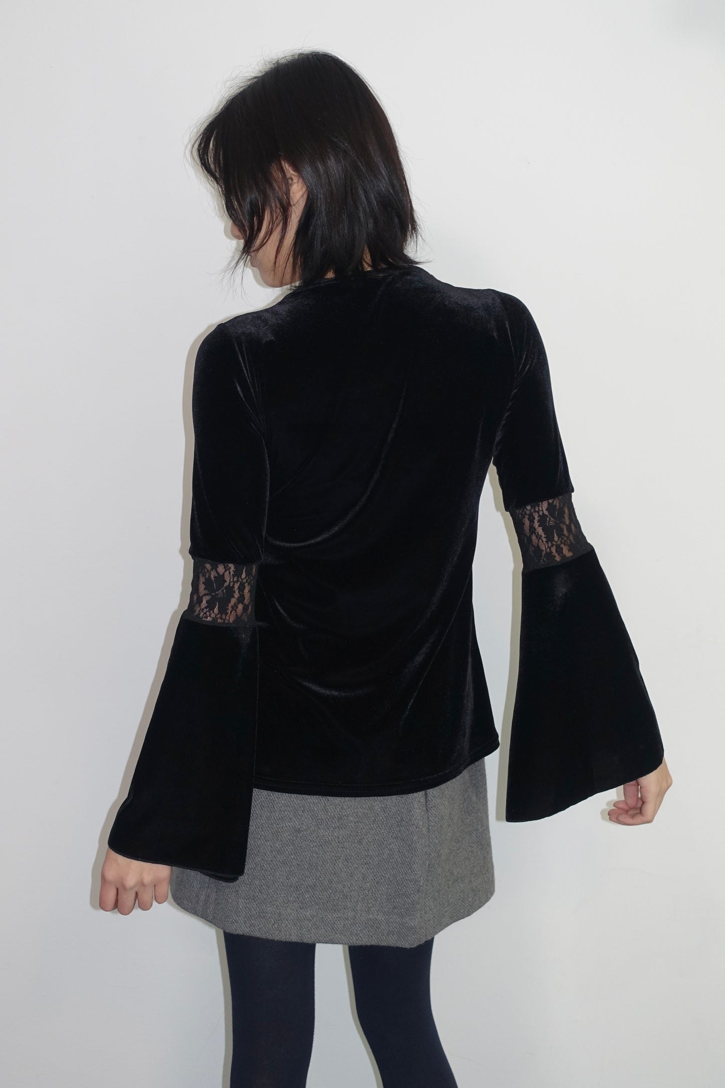 Morgan black  lace top
