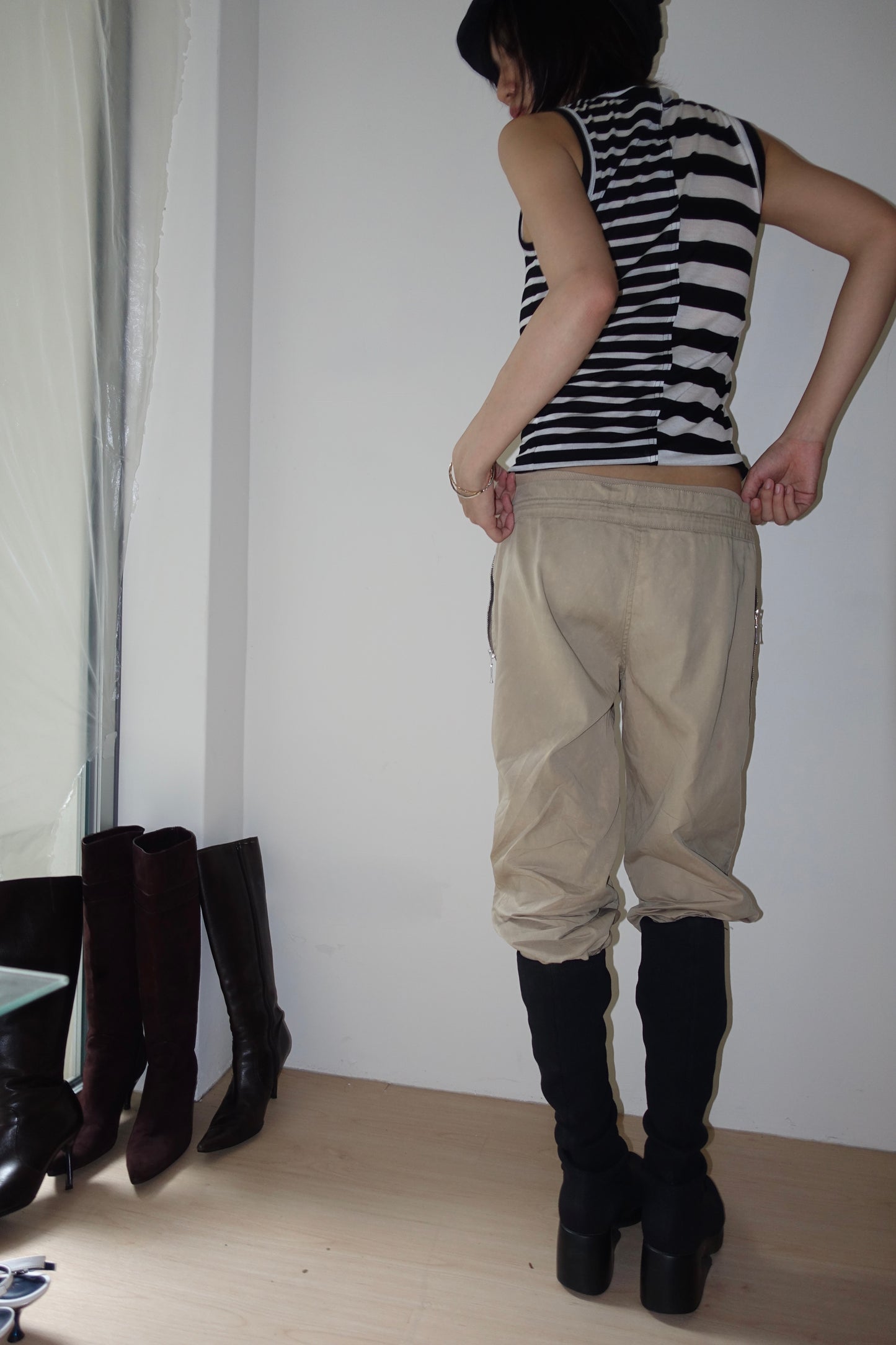 Y‘s Striped Top 黑白條紋上衣