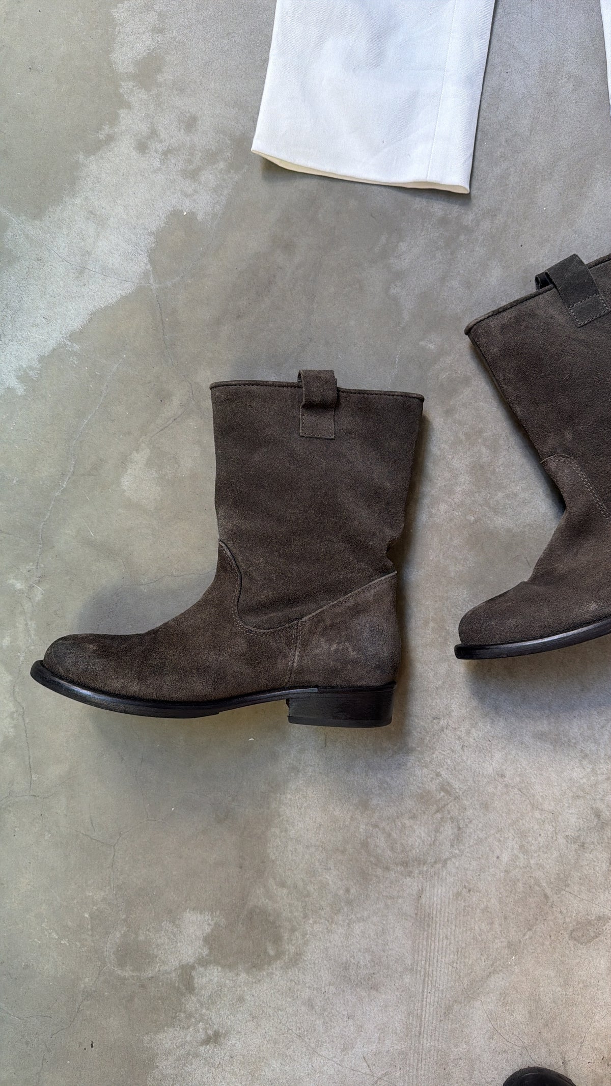 Made in Italy Suede Ankle Boots