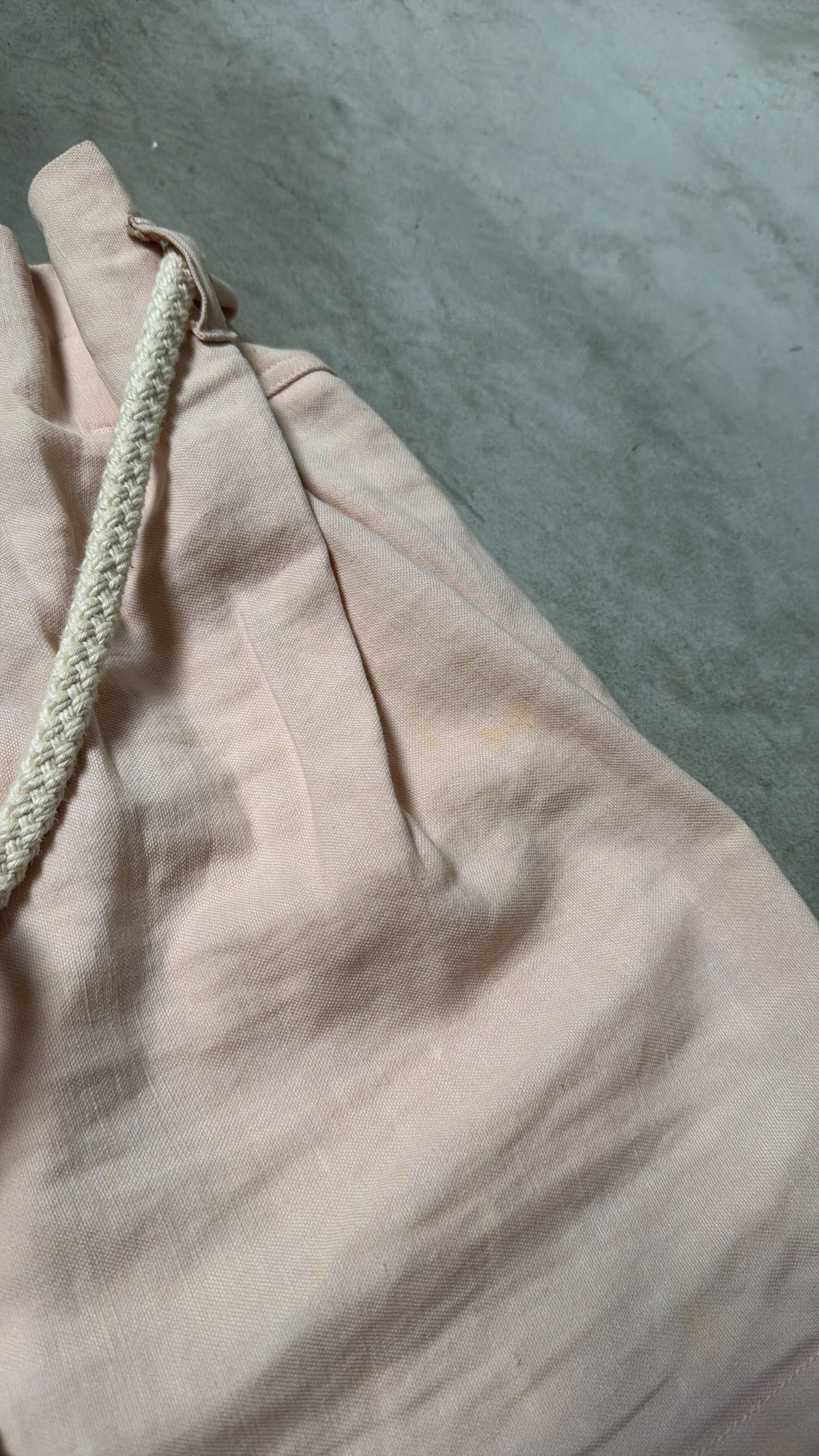 See by Chloé Pale Pink Rope-Tie Mini Skirt