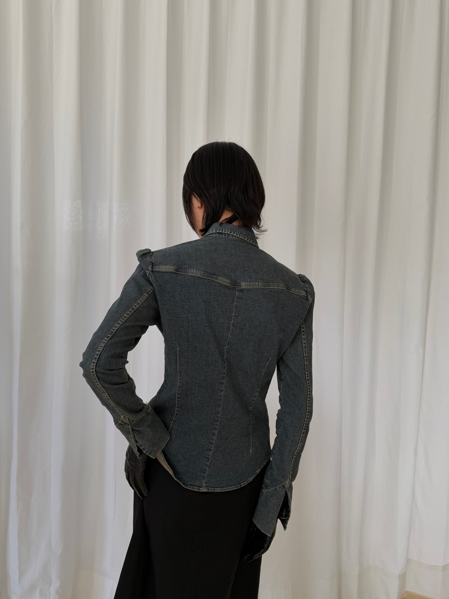 DKNY jeans denim shirt