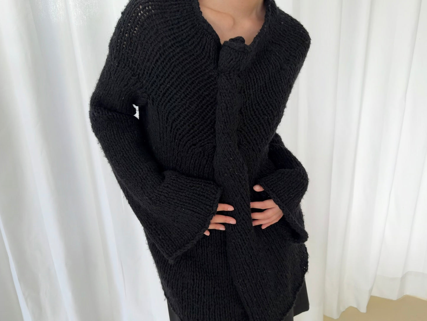 comme des garcons tricot sweater