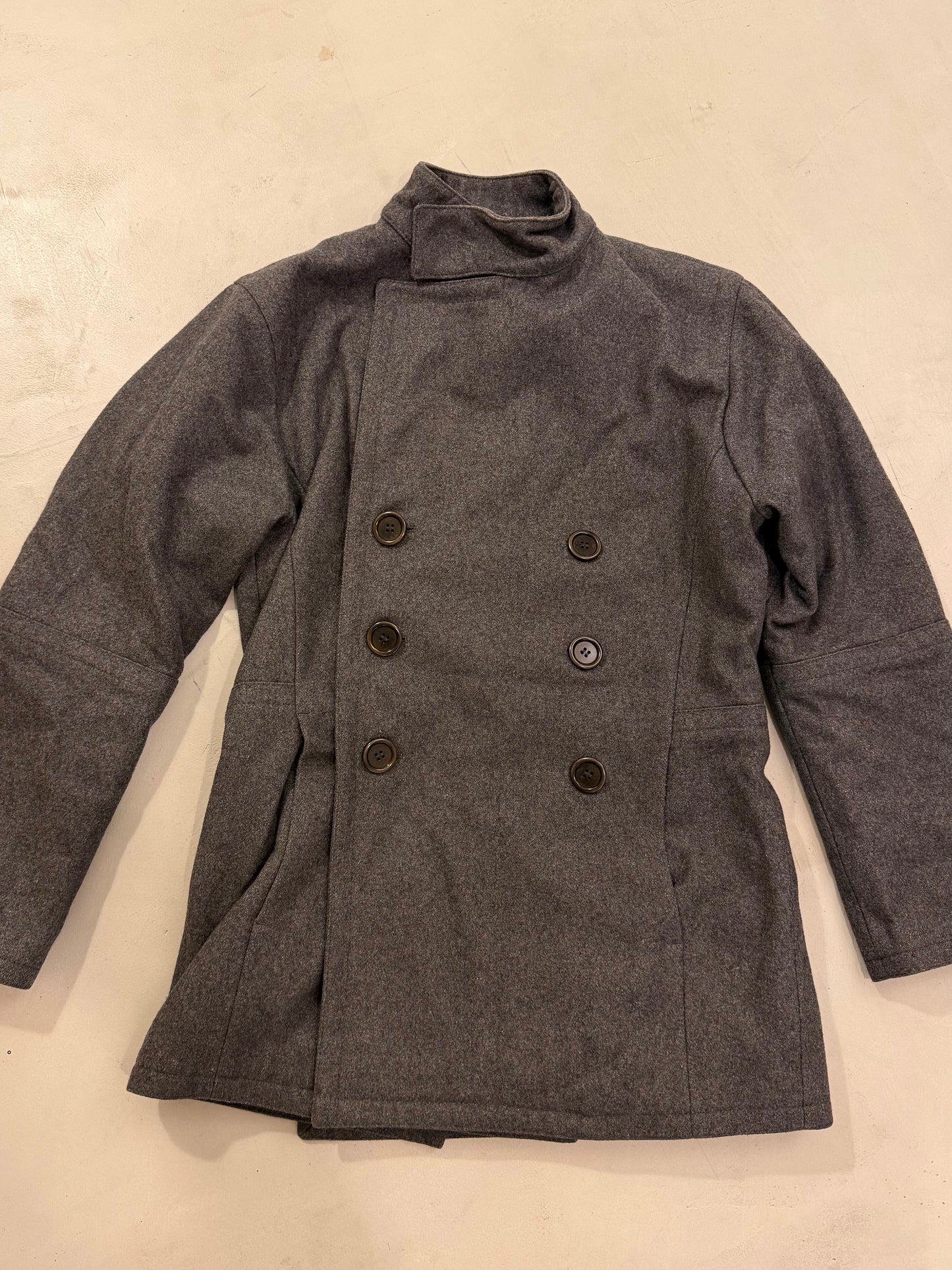 Dirk Bikkembergs wool peacoat