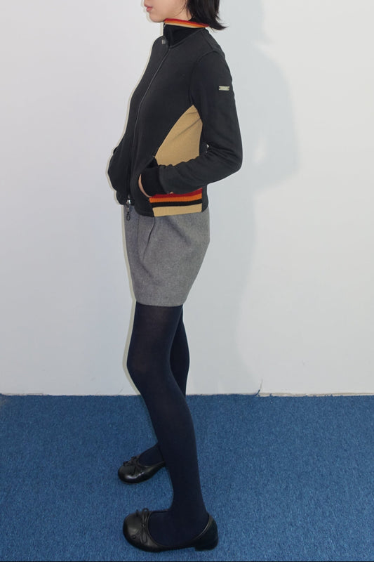 cerruti 1881 jeans zip up jacket窄版外套