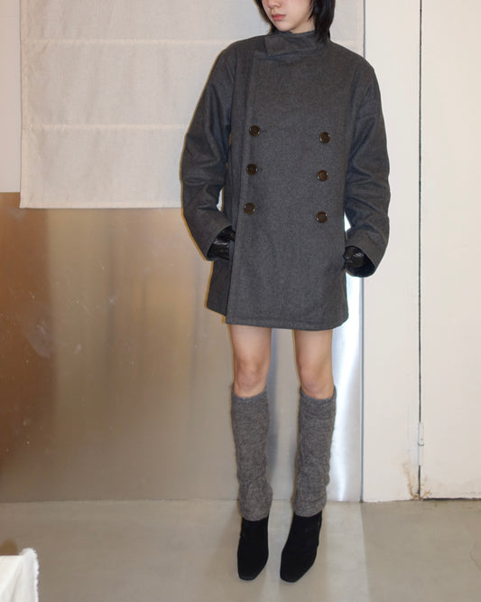 Dirk Bikkembergs wool peacoat