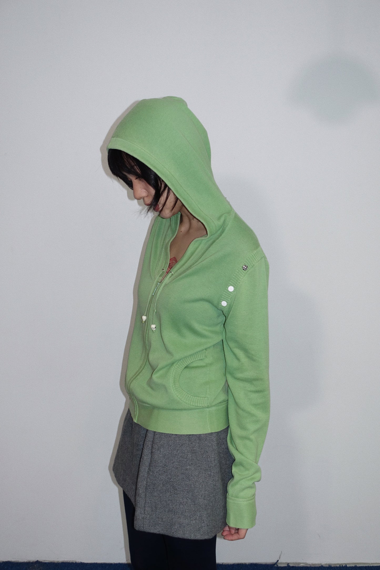 Vans green hooded jacket