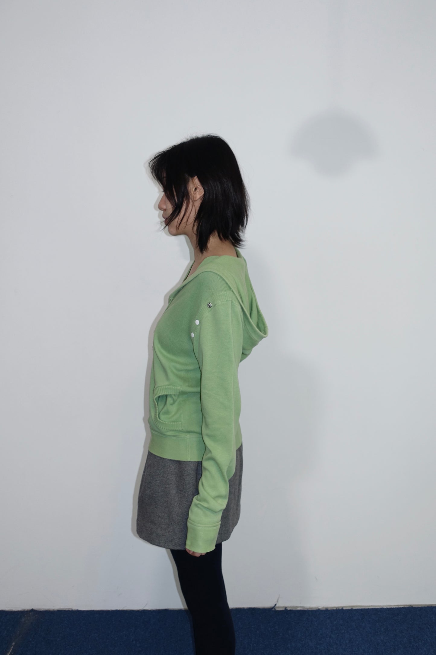 Vans green hooded jacket