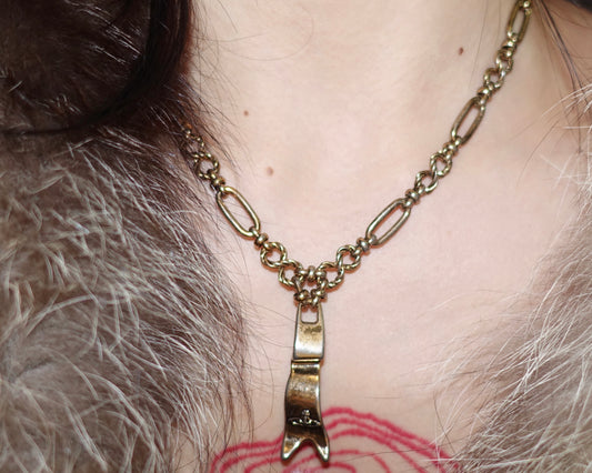 Vivienne Westwood remake  golden necklace